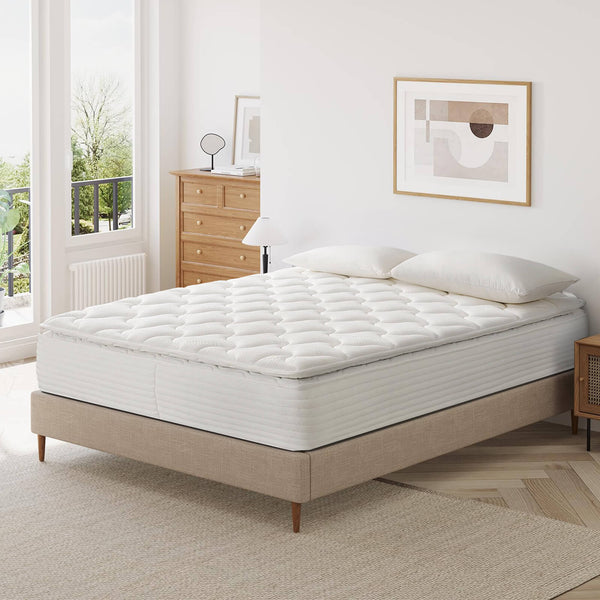 Matelas Matelas à ressorts ensachés 7 zones, hauteur de matelas 28 cm