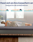 7.5cm Höhe Memory Foam Matratzen Topper