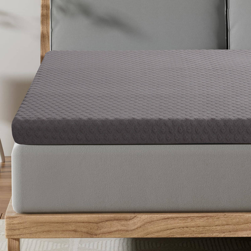 Surmatelas en mousse à mémoire de forme de 7,5 cm de hauteur