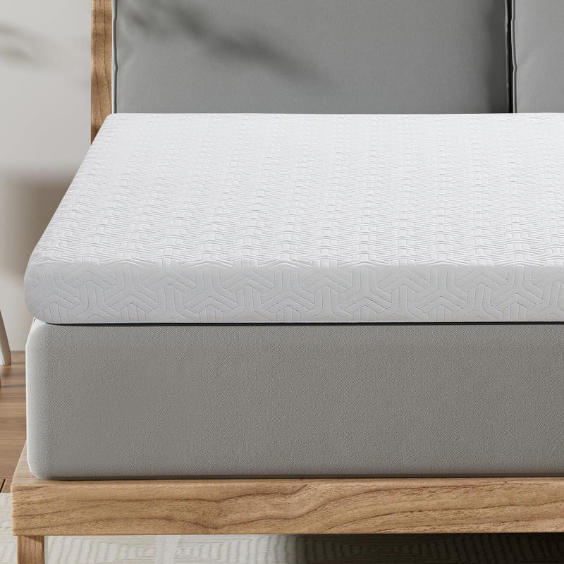 Surmatelas en mousse à mémoire de forme de 7,5 cm de hauteur