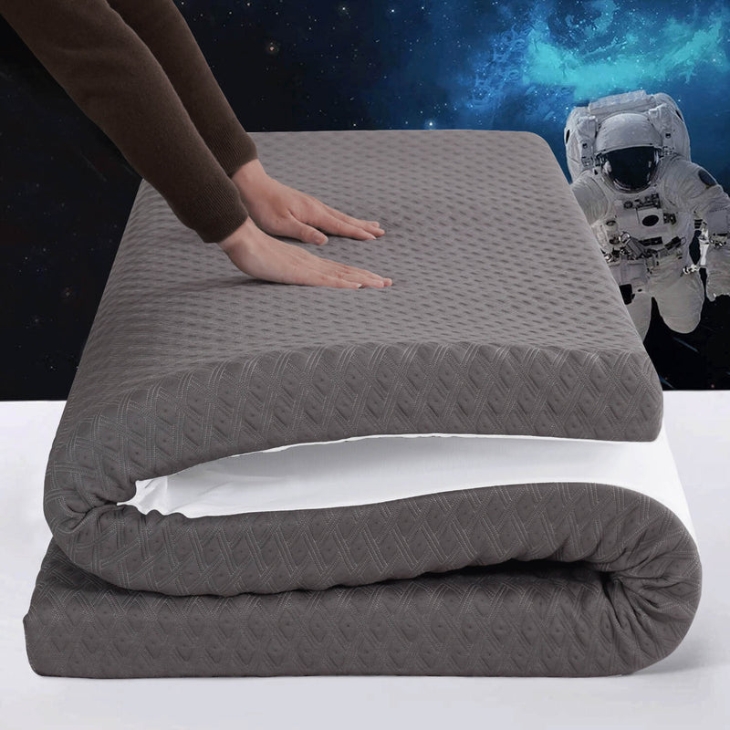 Surmatelas en mousse à mémoire de forme de 7,5 cm de hauteur