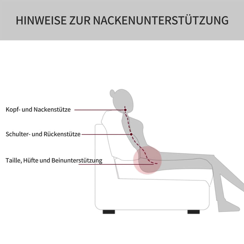 EDILLY Apartment-Sofa, Chenille-Stoff, ideal für kleine Räume