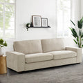 EDILLY Apartment-Sofa, Chenille-Stoff, ideal für kleine Räume