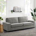 EDILLY Apartment-Sofa, Chenille-Stoff, ideal für kleine Räume