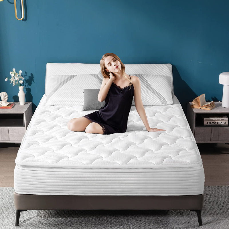 Matelas en mousse à mémoire de forme avec plusieurs zones de confort